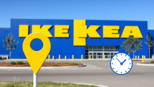 IKEA in der Nähe: Standorte, Öffnungszeiten und Karte
